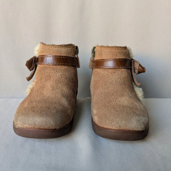 UGGS Libbie Girl's Kids Suede Boots, Size 8 US - Picture 2 of 8